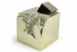 Natural Pyrite Cube - Spain #260205-1